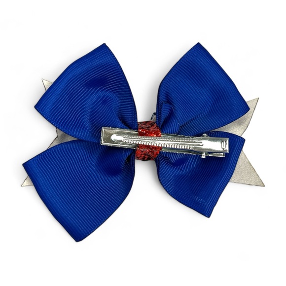 Americana ๐บ๐ธ Glitter Hair Bows Set of 3 - Picture 7 of 7